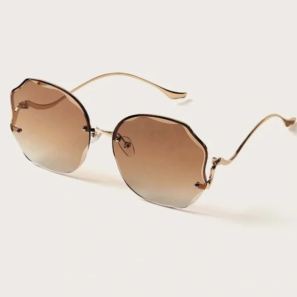 Bug Eye Large Colored Lens Sunnies Sunglasses - Picture 6 of 9